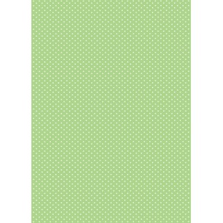 Pergamano Parchment paper dots - green 5S (61619)