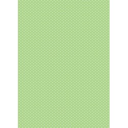 Pergamano Perkamentpapier stippen groen, 5 vel 5 vel (61619)