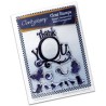 (STA-WO-10215-A5)Claritystamp clear stamp Thank You Framer