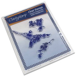 (STA-FL-10010-A5)Claritystamp clear stamp Blossom Branches