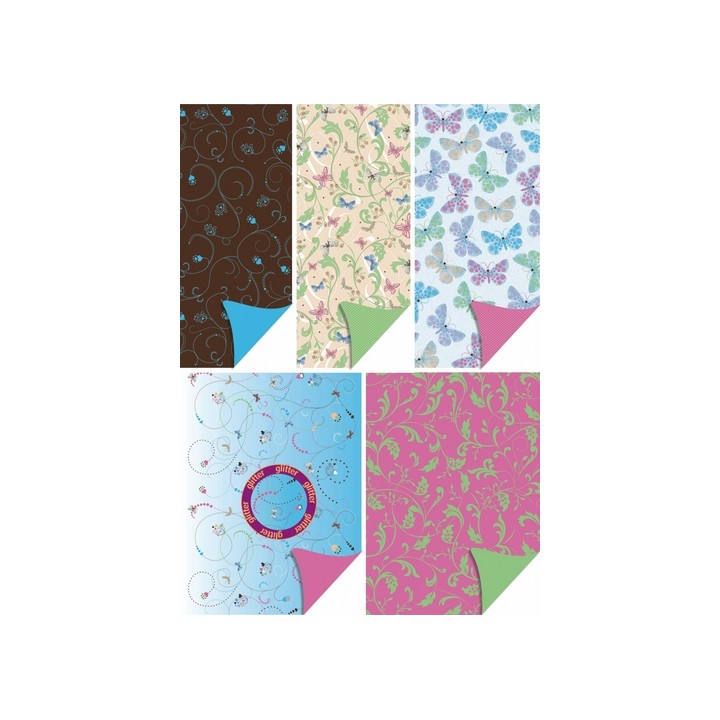 Pergamano Design paper butterfly kisses 5s (62591)