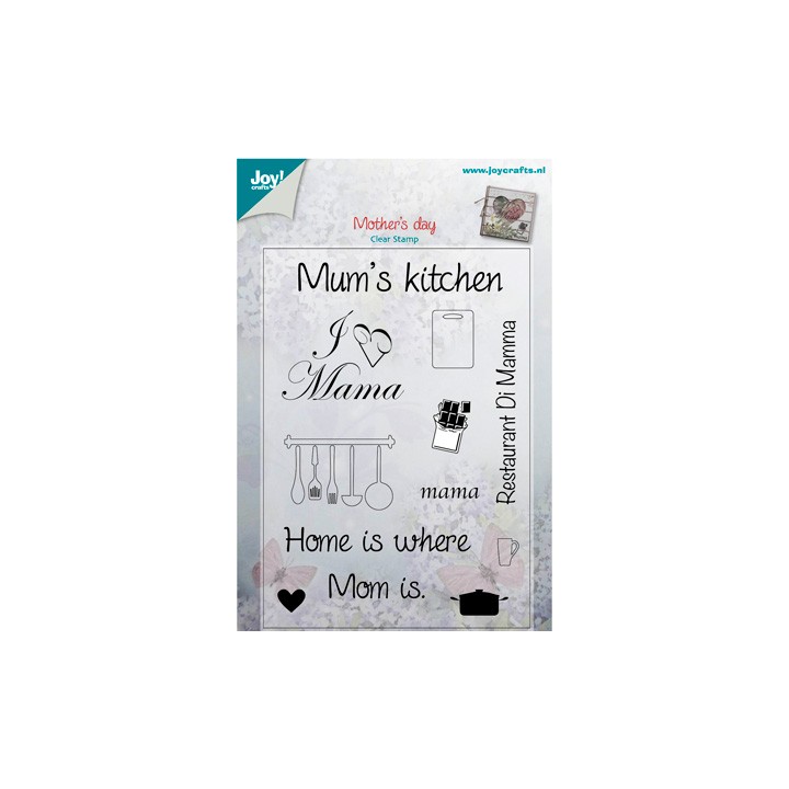 (6410/0406)Clear stamp Mama (NL)