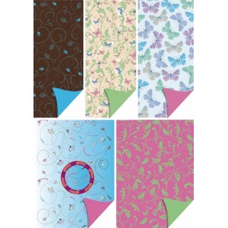 Pergamano Design paper Butterfly kisses 5 vel (62591)