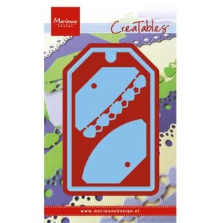 (LR0411)Creatables stencil Labels: Hearts