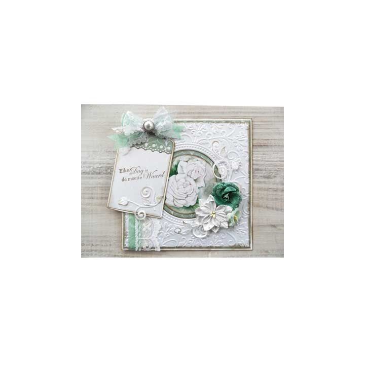(LR0414)Creatables stencil Swirls & Leaves
