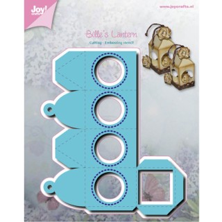 (6002/3008)Cutting & Embossing stencil Bille Lanterne