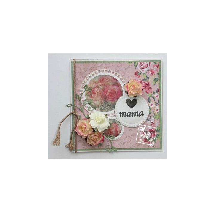 (6002/0528)Cutting & Embossing stencil Basis rond