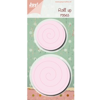(6002/0473)Cutting & Embossing stencil Roll up roses
