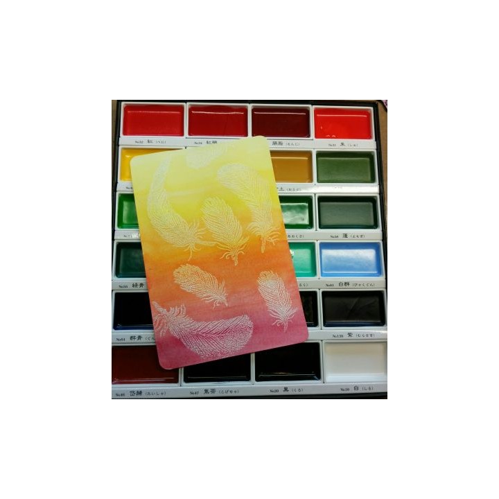 (MC20/36V )ZIG Gansai Tambi Set 36 colours