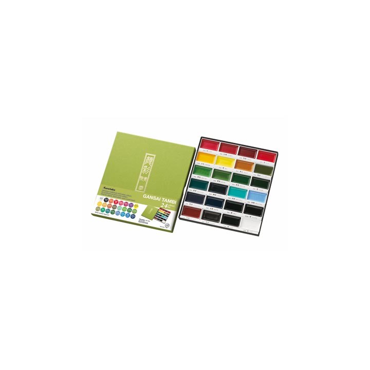 (MC20/24V )ZIG Gansai Tambi Set 24 colours