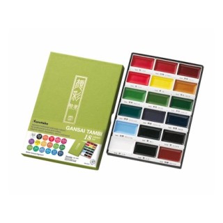 (MC20/18V )ZIG Gansai Tambi Set 18 colours