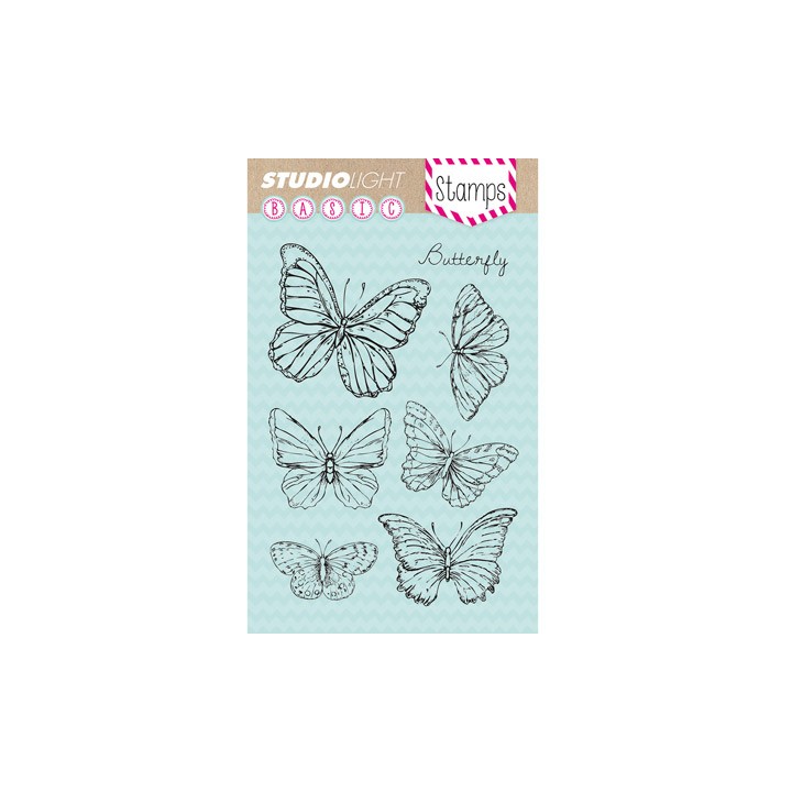 (STAMPSL135)Clear Stamps Butterfly nr.135