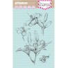(STAMPSL134)Clear Stamps Lily nr.134