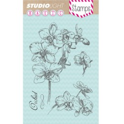(STAMPSL132)Clear Stamps Orchid nr.132