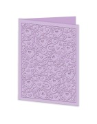 (XCU503805)Xpress embossing folder 110 x 150mm Heart Pattern