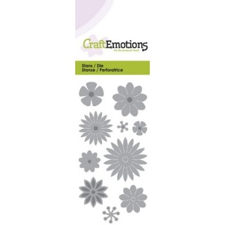 (115633/0168)CraftEmotions Die - Flowers mix Card