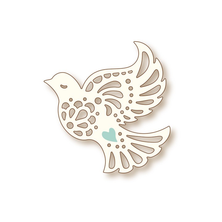 (SD0069)Wild Rose Studio`s Specialty die - Dove