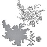 (SDS-020)Spellbinders Stamp/Die Set - Flower Bouquet
