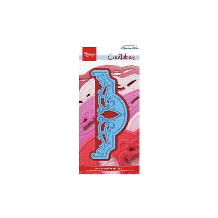 (LR0421)Creatables stencil Anja's arch border