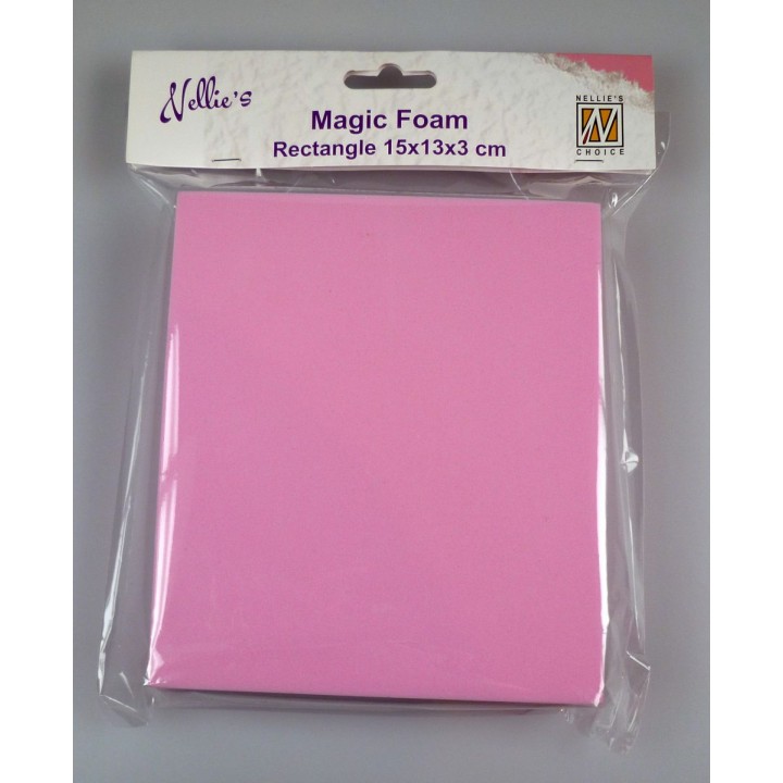 (NMMF003)Nellies Choice Mixed Media Magic Foam rectangle 15cmx13