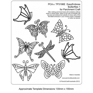 (TP3196E)EMBOSSING Easy Emboss Butterflies 1