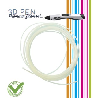 (FIL028)3D Pen filament - 5M - glow in the dark (green/yellow)