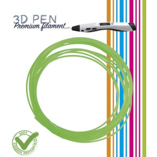 (FIL026)3D Pen filament - 5M - green fluor