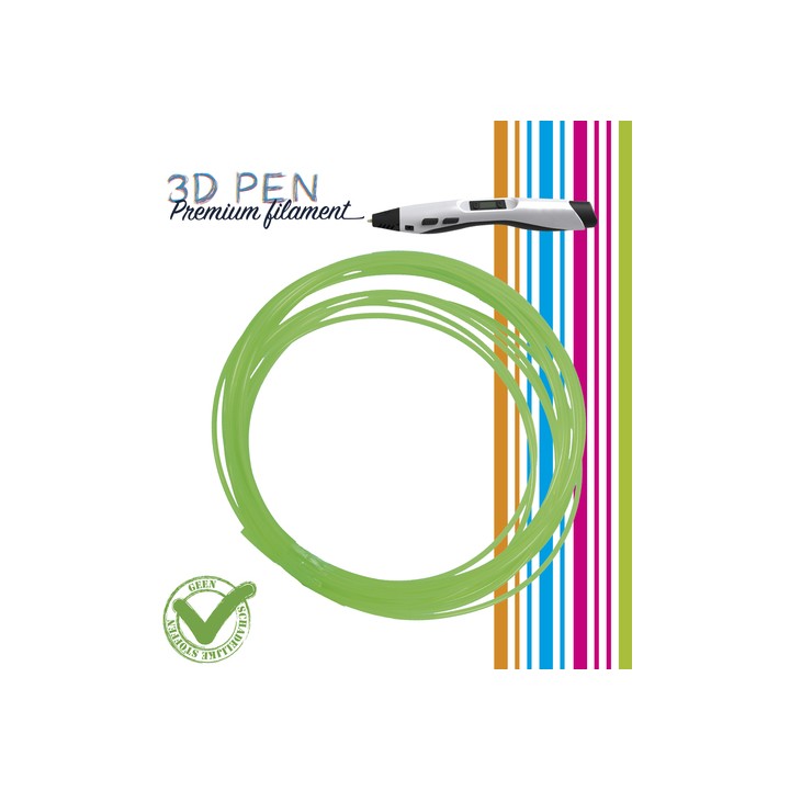 (FIL026)3D Pen filament - 5M - green fluor