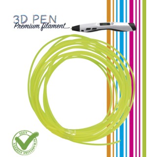 (FIL024)3D Pen filament - 5M - yellow fluor