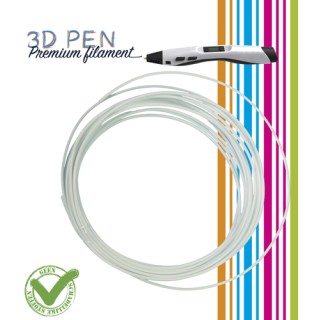 (FIL023)3D Pen filament - 5M - Snow White