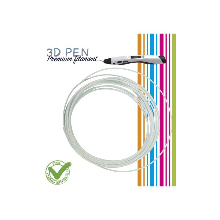 (FIL023)3D Pen filament - 5M - Snow White