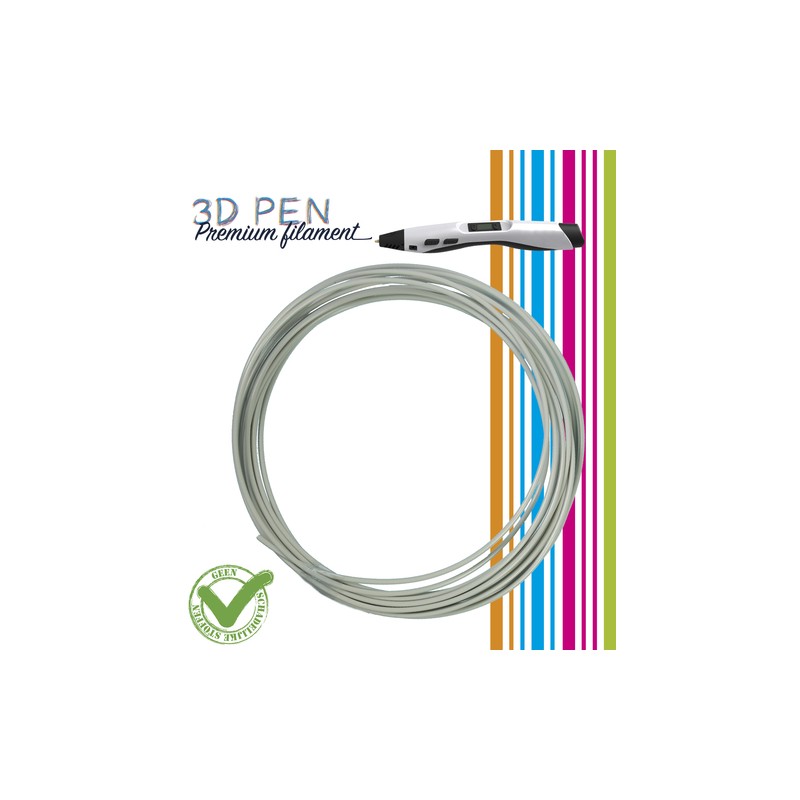 (FIL022)3D Pen filament - 5M - light grey