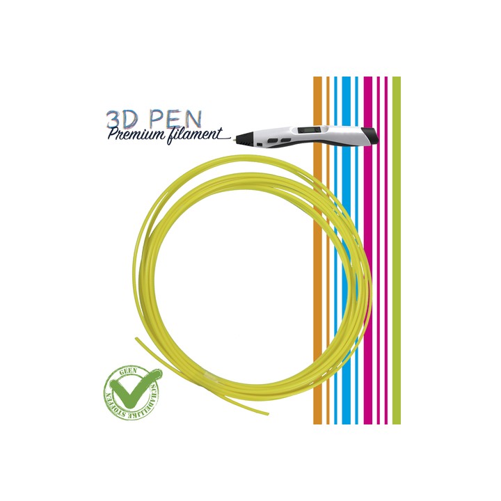 (FIL021)3D Pen filament - 5M - yellow