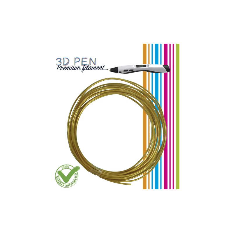 (FIL013)3D Pen filament - 5M - Gold