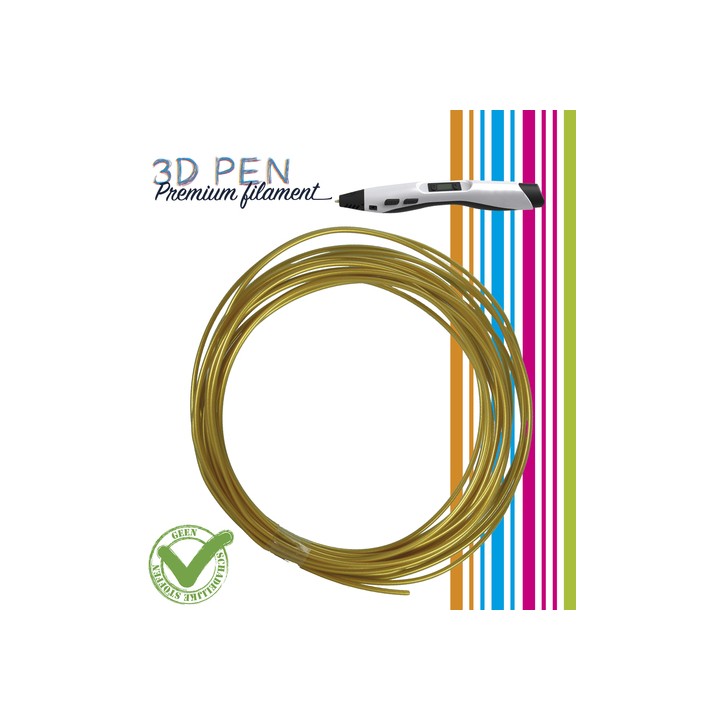 (FIL013)3D Pen filament - 5M - Gold