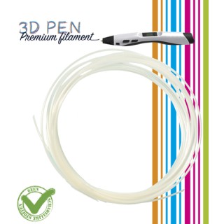 (FIL012)3D Pen filament - 5M - Pearl White