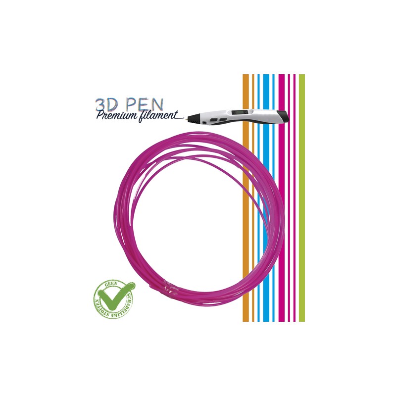 (FIL010)3D Pen filament - 5M - Fluor pink