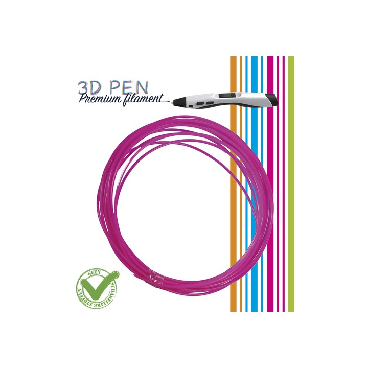 (FIL010)3D Pen filament - 5M - Fluor pink