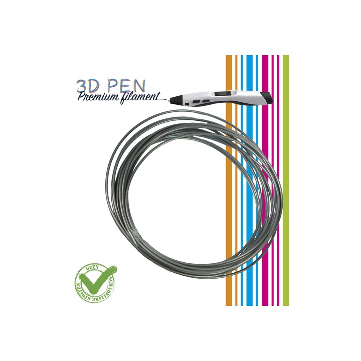 (FIL009)3D Pen filament - 5M - silver