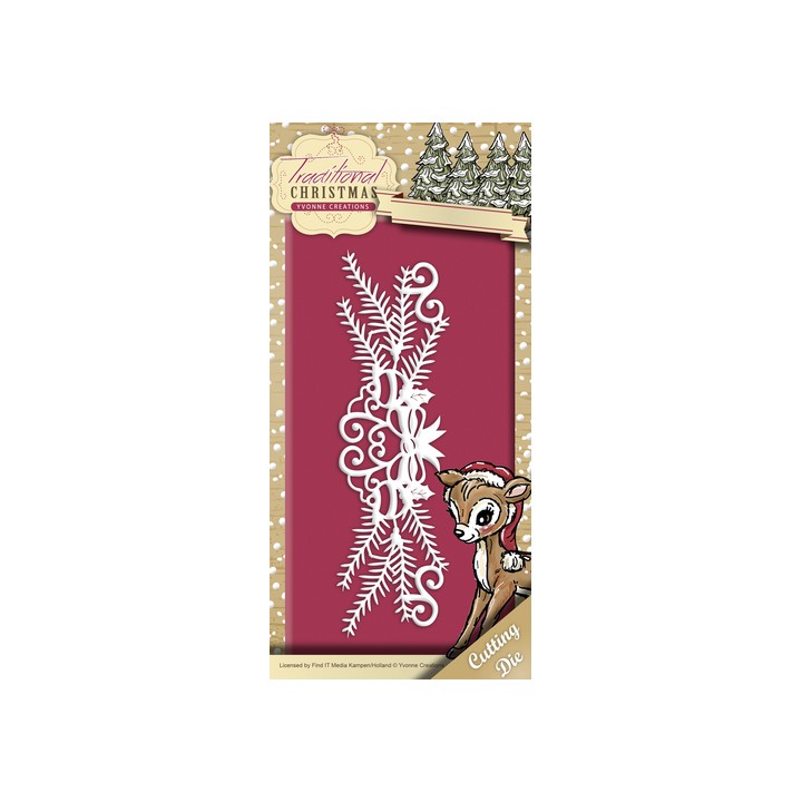 (YCD10055)Die - Yvonne Creations - Traditional Christmas - Holid