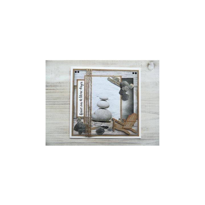(CS0970)Clear stamp Tinys' background: Sea shells