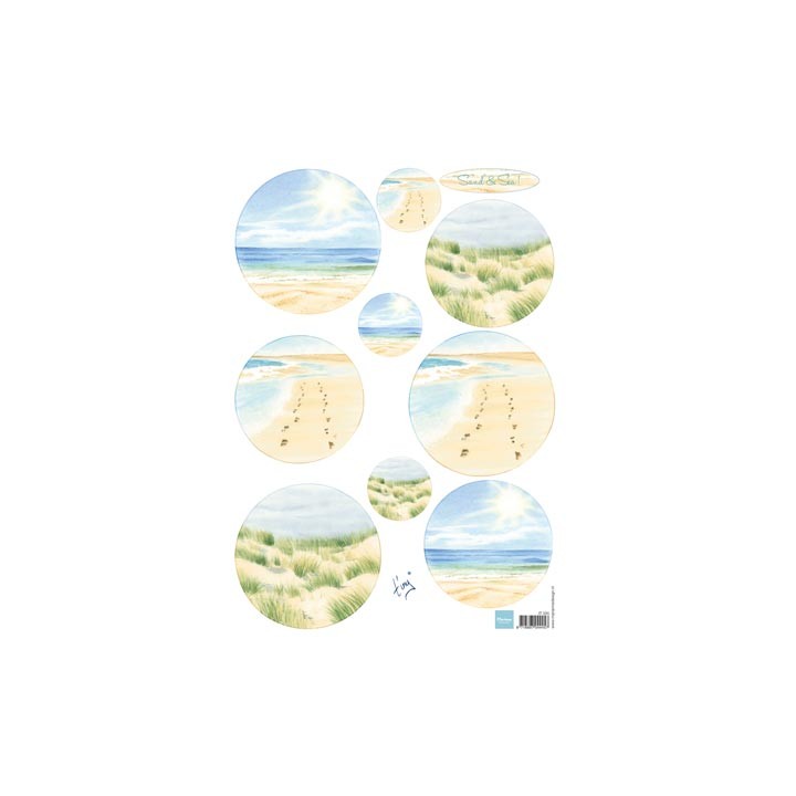 (IT585)3D Tiny's Sand & Sea 1