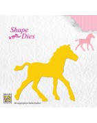 (SD107)Nellie's Shape Dies horse