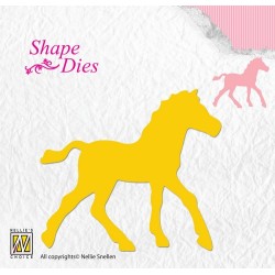 (SD107)Nellie's Shape Dies horse