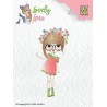 (CSLL004)Nellies Choice Clear Stamp - Lena floral wreath