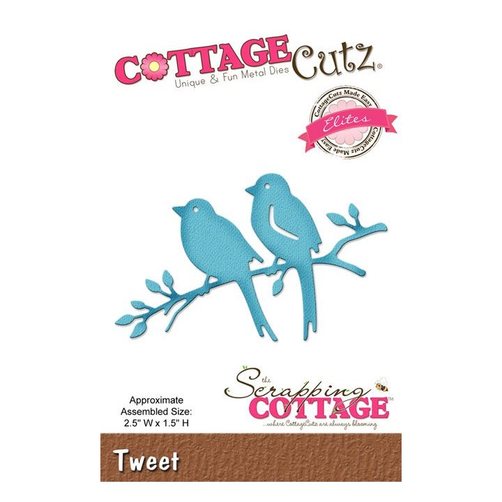 (CCE-419)Scrapping Cottage CottageCutz Tweet