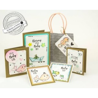Dies Cut-ies Ocean Babies - Ballon