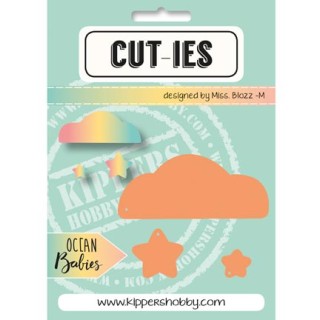 Dies Cut-ies Ocean Babies - Cloud-Stars