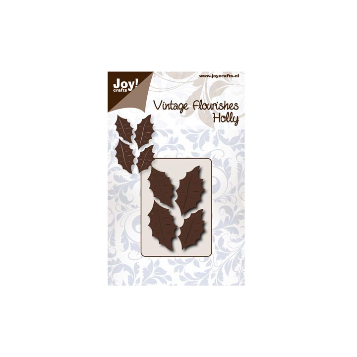 (6003/0050)Schablone Vintage Flourishes Holly