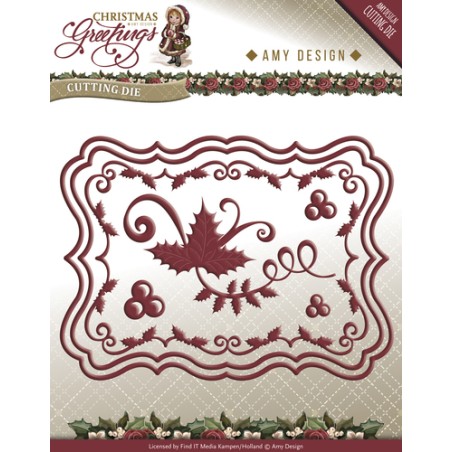 (ADD10066)Die - Amy Design - Christmas Greetings - Christmas Car